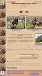 Mobile Screenshot of horsehints.org